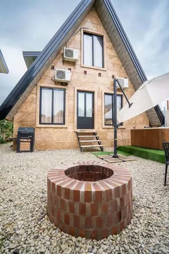 تصویر 13 - کلبه سوییسی عارفان با جکوزی در  رامسر