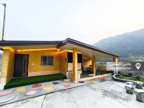 تصویر ۱ - ویلا جنگلی شمعدونی با جکوزی در  سوادکوه