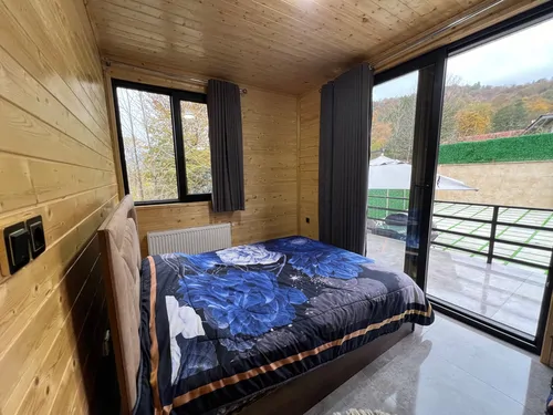 تصویر 12 - کلبه سوئدی لوکس امیر با جکوزی در ماسال