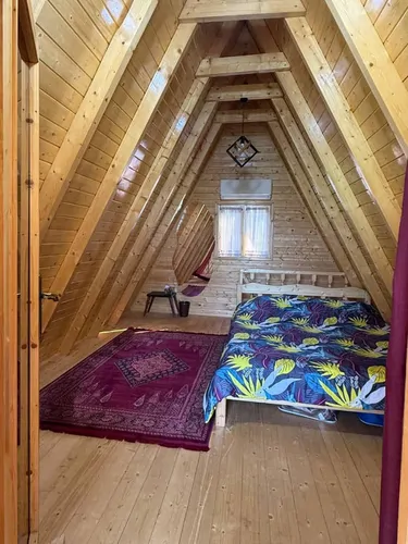 تصویر 3 - کلبه کلبه سوئیسی تک خواب جکوزی دار مهرآ در سوادکوه