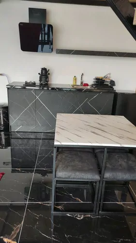 تصویر 2 - کلبه کلبه پالم دارای دو اتاق خواب که یکی در حیاط ( اتاق خواب دو نفره شیشه ای) در محمودآباد