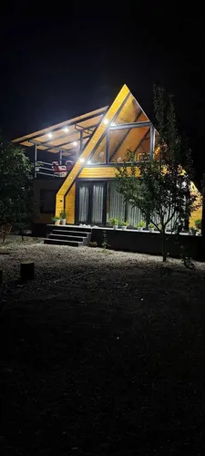 تصویر 21 - کلبه سوئیسی روار کنار رودخانه  در  ماسال