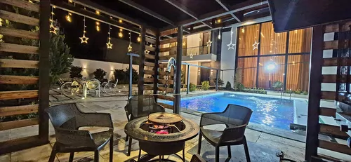 تصویر 31 - ویلا استخردار آبگرم پارسا با فوتبال دستی در  سهیلیه