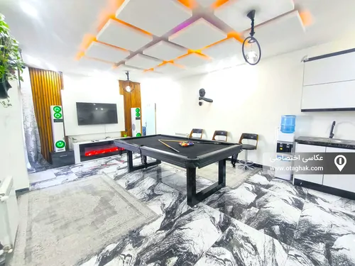 تصویر 6 - ویلا استخردار آبگرم عمارت روشا با بیلیارد در  کردان