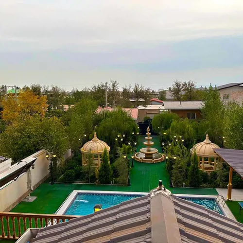 تصویر 31 - ویلا عمارت لوکس استخردار آبگرم با بیلیارد آبشار  در  کردان