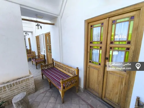 تصویر 3 - اقامتگاه بوم‌گردی خانه باغ تاریخی کیمیا (اتاق 2) در  کاشان