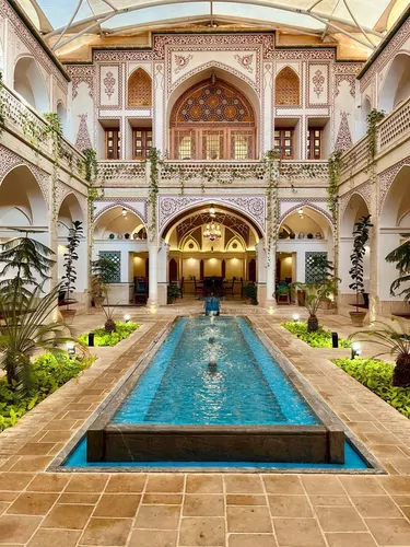 تصویر 5 - هتل سنتی عمارت ماندگار(101 _ سینگل) در  کاشان