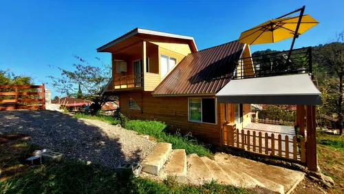 تصویر 37 - کلبه عمارت چوبی دوبلکس ماسالیکا در ماسال