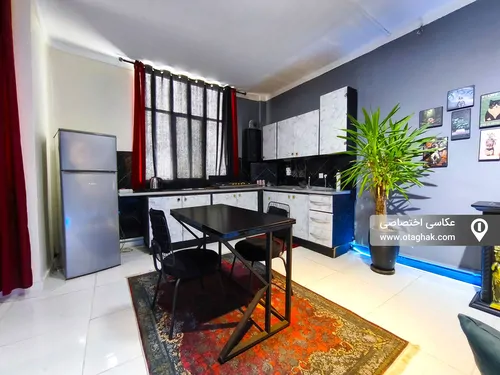 تصویر 6 - آپارتمان مبله رویال روم با جکوزی در المپیک (2) در  تهران