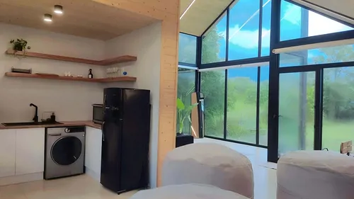 تصویر 10 - کلبه لوکس مدرن دلیجان با جکوزی در  ماسال