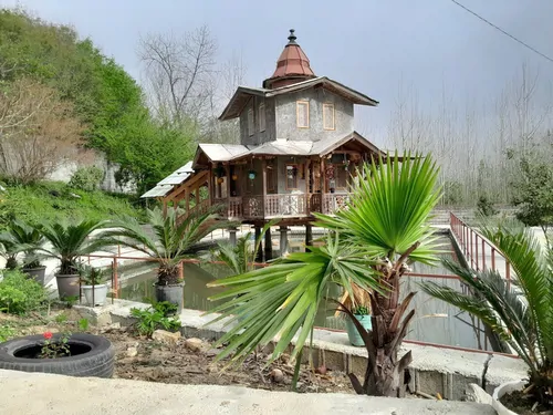 تصویر ۱ - کلبه چوبی کندوج در  لاهیجان