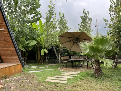 تصویر 13 - کلبه یاشیگ کومه با جکوزی در  چمستان