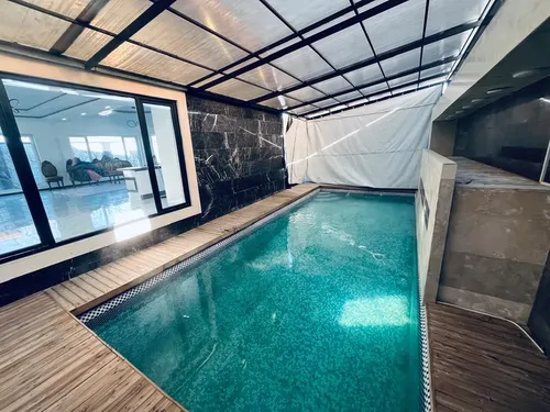 تصویر 21 - ویلا مدرن استخردار سرپوشیده آبگرم رُز  در  شهریار