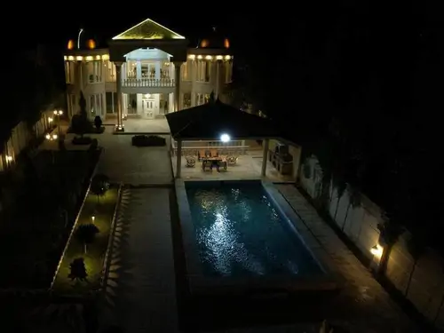 تصویر 43 - ویلا استخردار آبگرم قصر سفید با بیلیارد در  سهیلیه