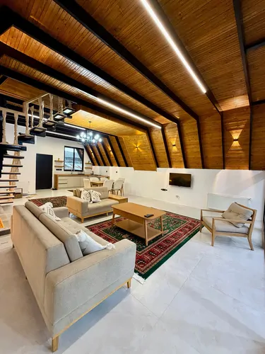 تصویر 4 - کلبه چوبی جنگلی ناز با جکوزی در  رامسر