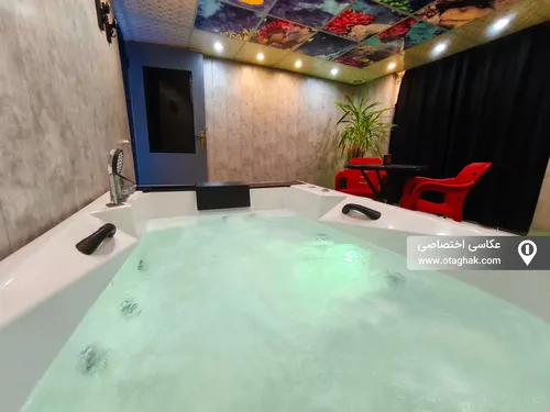 تصویر 25 - آپارتمان مبله رویال روم با جکوزی در المپیک (2) در  تهران