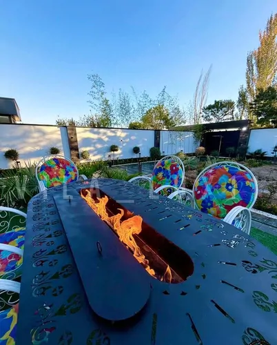 تصویر 20 - ویلا استخردار آبگرم نیکان با فوتبال دستی در چهارباغ