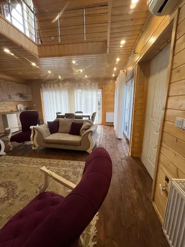 تصویر 7 - کلبه چوبی رویایی با جکوزی در  رامسر