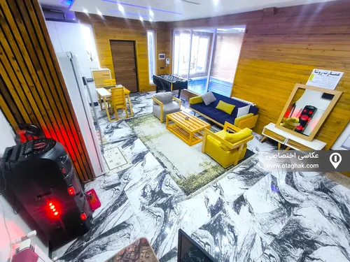 تصویر 9 - ویلا استخردار آبگرم عمارت روشا با بیلیارد در  کردان