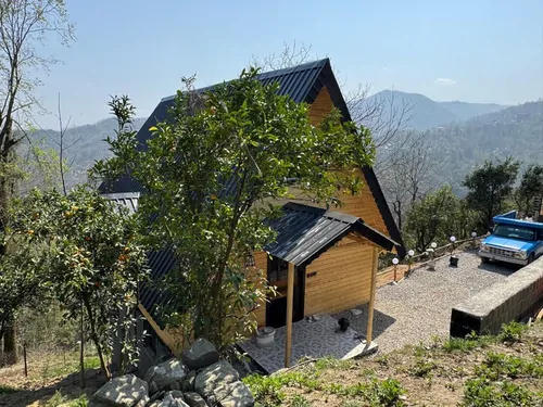 تصویر 5 - کلبه کلبه Bیست ویو کامل کو ودریا هم زمان در دل باغ ۱۰۰۰ متری در رامسر