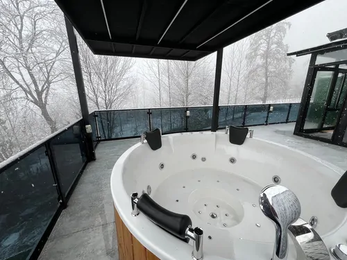 تصویر 15 - کلبه سوئدی لوکس امیر با جکوزی در ماسال