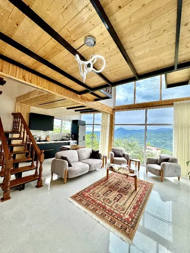 تصویر 4 - کلبه جنگلی تی لند با جکوزی در  رامسر