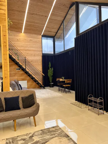 تصویر 17 - کلبه شیشه ای افرا تراس دار در  ماسال