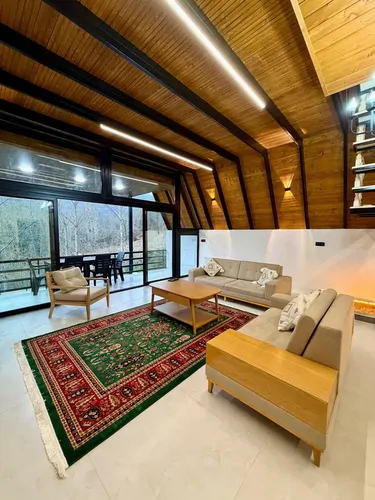 تصویر 7 - کلبه چوبی جنگلی ناز با جکوزی در  رامسر