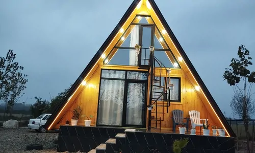 تصویر 3 - کلبه سوئیسی استخردار آبگرم ماهلین در  ماسال