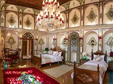 تصویر ۱ - هتل سنتی عمارت شهسواران (اتاق تاجداران شاه نشین) در  اصفهان