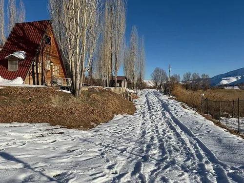 تصویر 11 - کلبه چوبی استخر آبگرم سانسی باران  در  فیروزکوه 