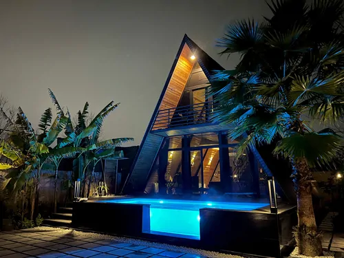 تصویر 29 - کلبه  سوئيسي مدرن شاد در  رشت