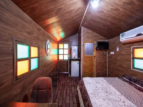 تصویر 4 - کلبه چوبی استخردار آبگرم سانسی آرامش در فیروزکوه