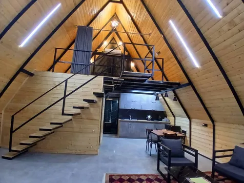 تصویر 4 - کلبه سوییسی انار (۲) با جکوزی در ماسال