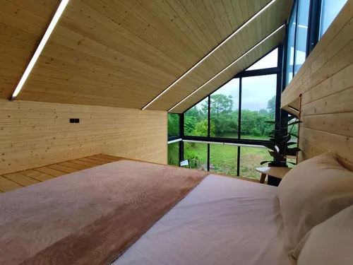 تصویر 11 - کلبه لوکس مدرن دلیجان با جکوزی در  ماسال