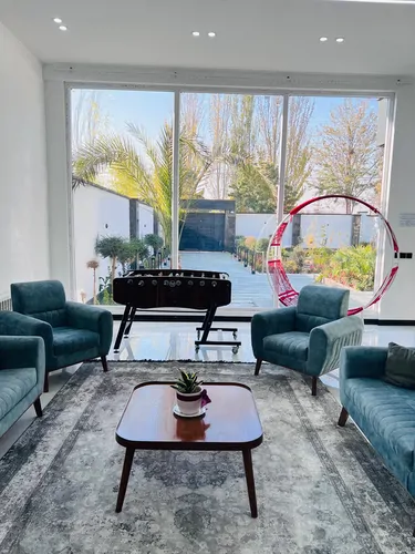 تصویر 11 - ویلا استخردار آبگرم نیکان با فوتبال دستی در  چهارباغ