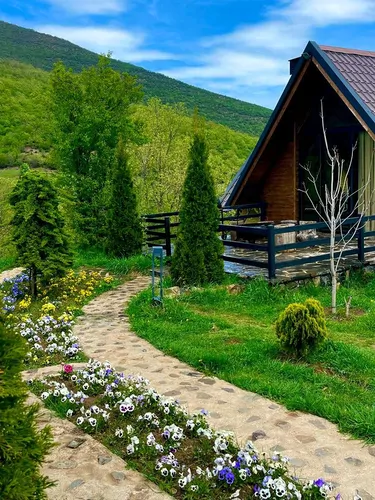 تصویر 12 - کلبه سوییسی جنگلی پاشا با جکوزی در کجور