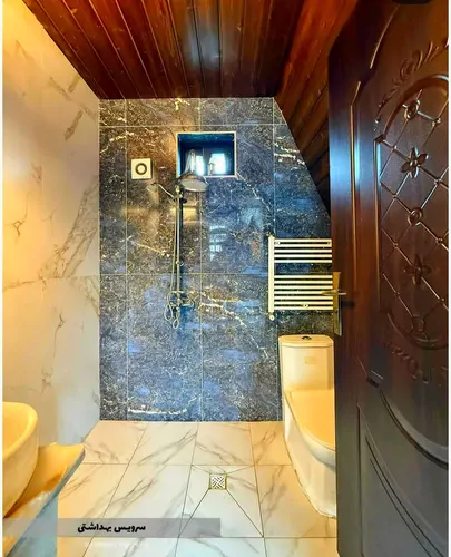 تصویر 18 - کلبه استخردار آبگرم سنجد با جکوزی در رامسر