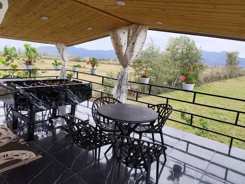 تصویر 17 - کلبه سوئیسی استخردار آبگرم ماهلین در  ماسال