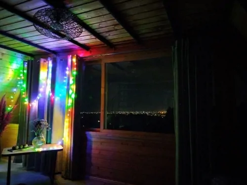 تصویر 17 - کلبه سوئیسی چوبین سبز در  نشتارود