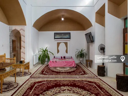 تصویر 3 - اقامتگاه بوم‌گردی  عمارت بانو(اتاق دلیزه با سرویس اختصاصی)  در  یزد