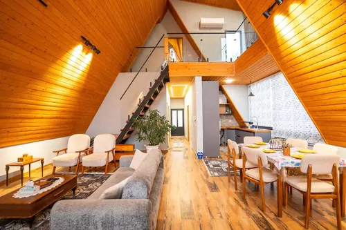 تصویر 9 - کلبه سوییسی عارفان با جکوزی در  رامسر