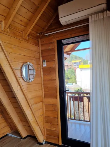 تصویر 14 - کلبه سوییسی ماه عسل با جکوزی در اربکله در  رامسر