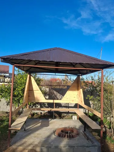 تصویر 12 - ویلا جنگلی مبله عروس ابرها در  ماسال