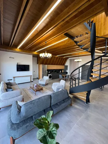 تصویر 4 - کلبه سوئیسی مها با جکوزی در  رامسر