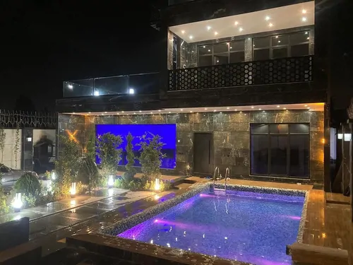 تصویر 15 - ویلا استخردار آبگرم نورماه با بیلیارد در  چهارباغ