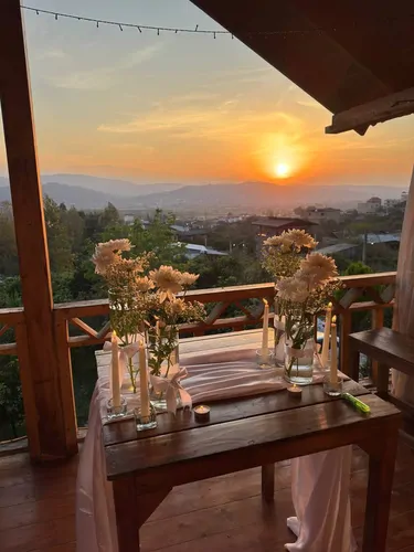 تصویر 23 - کلبه سوییسی گلبانو با جکوزی در شیرگاه