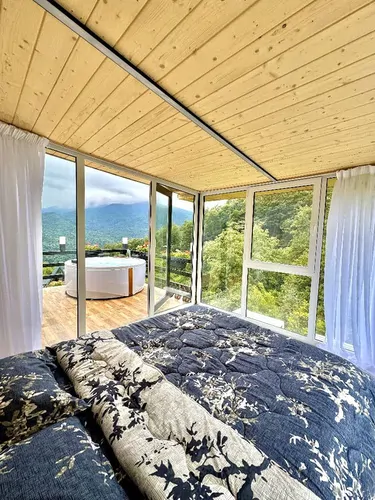 تصویر 8 - کلبه جنگلی تی لند با جکوزی در  رامسر