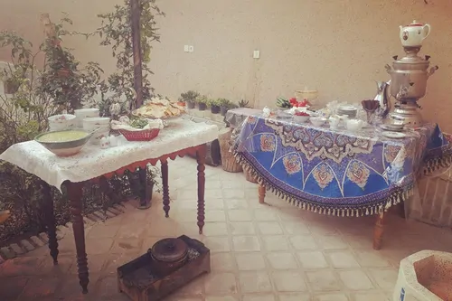 تصویر 4 - اقامتگاه بوم‌گردی عمارت بانو اتاق ترمه در یزد