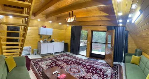 تصویر 5 - کلبه سوئیسی جکوزی دار عادل کنار رودخانه در  بابل کنار